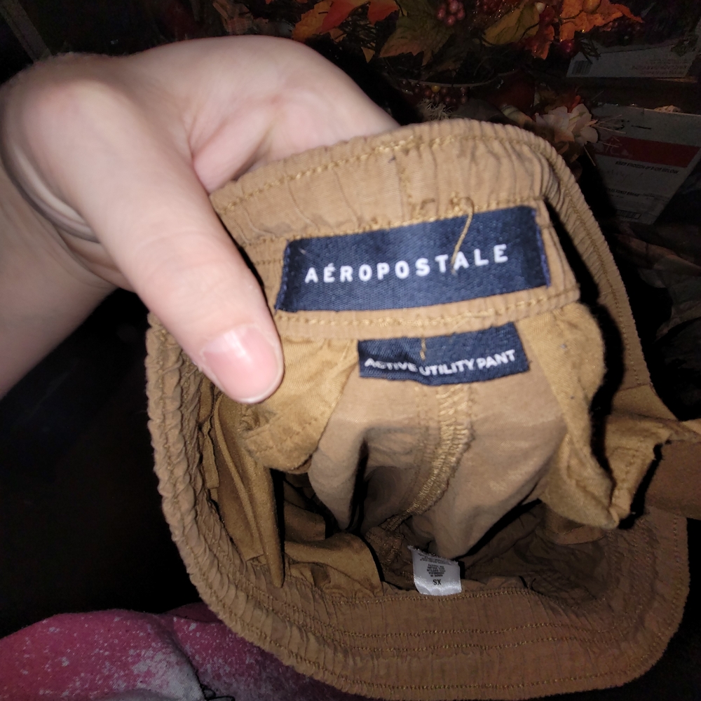 Aeropostale Tan Cargo Pants